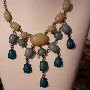 Adorable blue green necklace